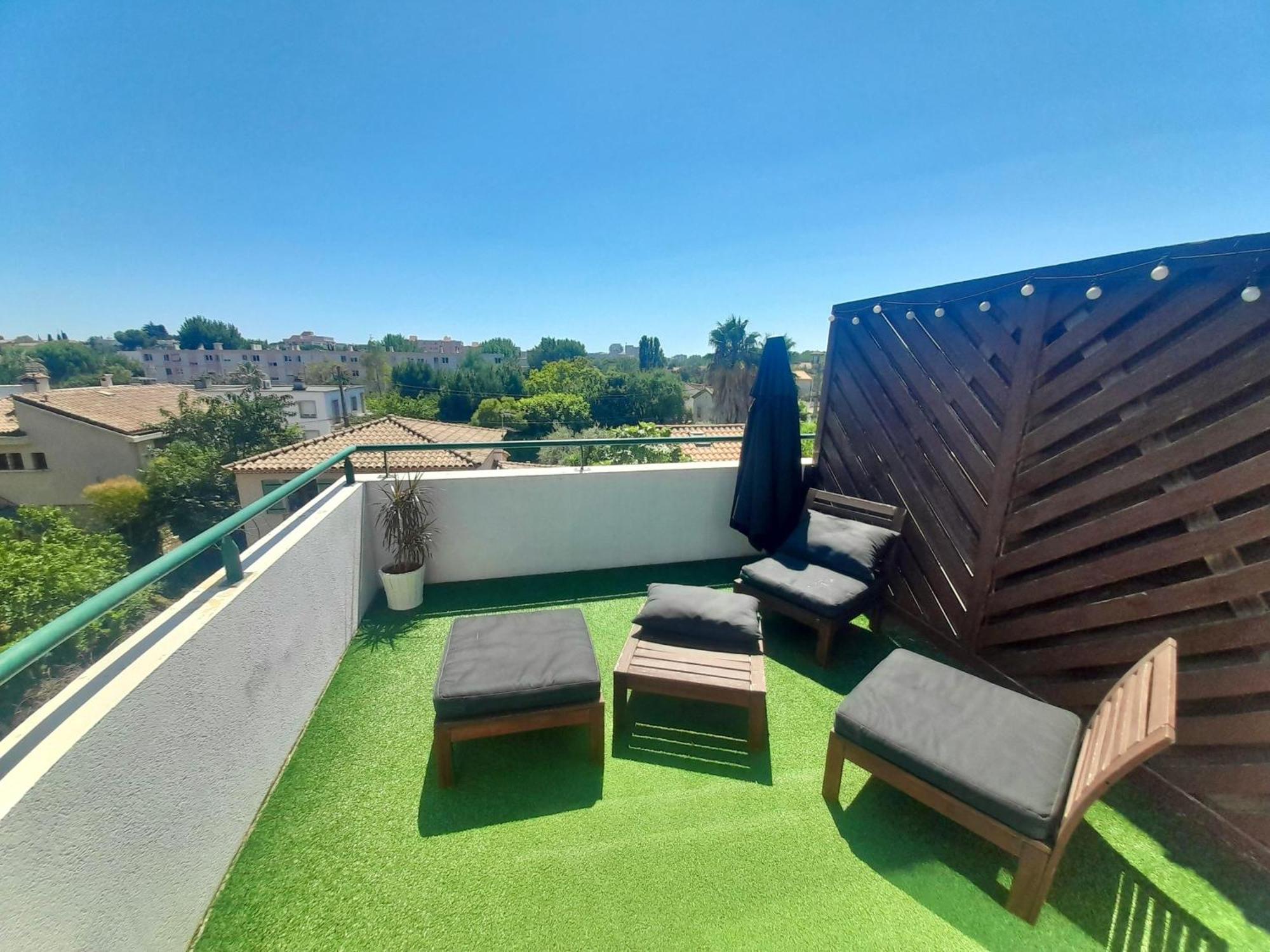 Apartamento Terrasse De La Pompignane - T2 Lumineux Plein Sud Montpellier Exterior foto